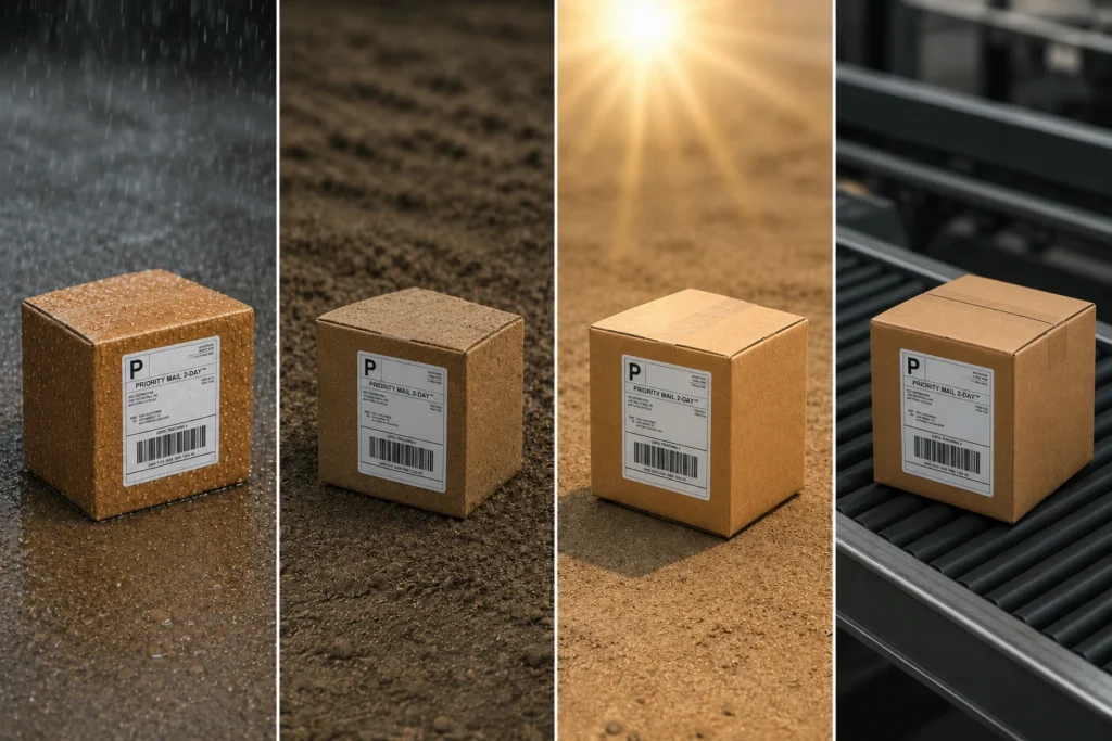 Weather Conditions Affect Adhesive Labels