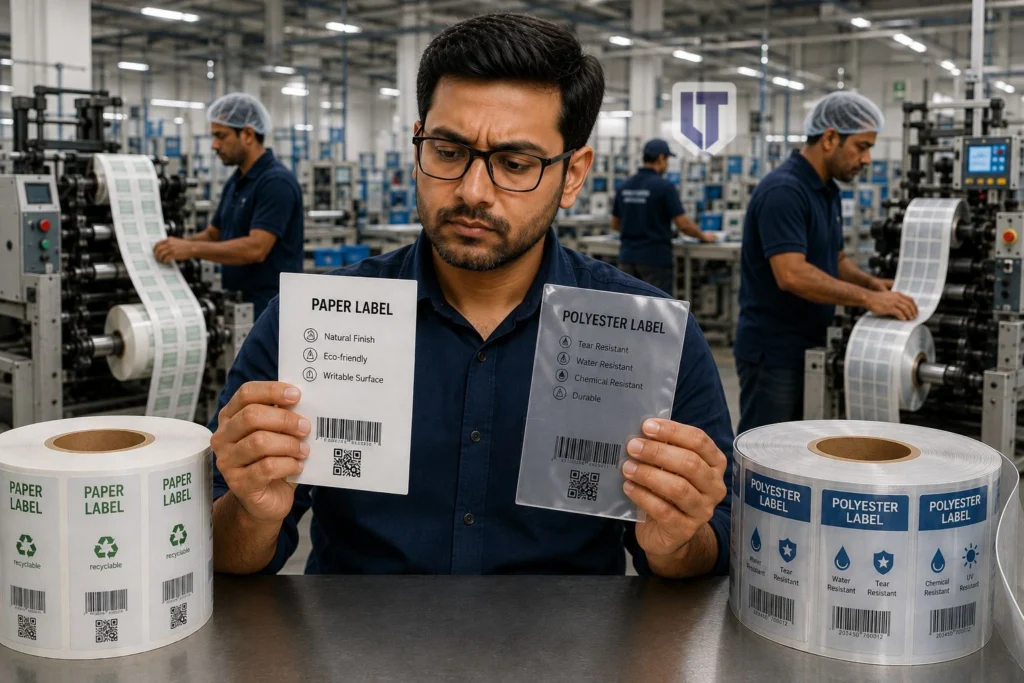 Paper Labels and Polyester Labels
