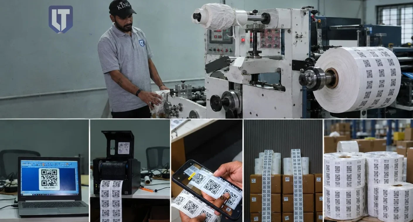 Sequential QR Code Labels